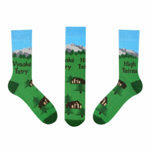 Veselé ponožky Vysoké Tatry